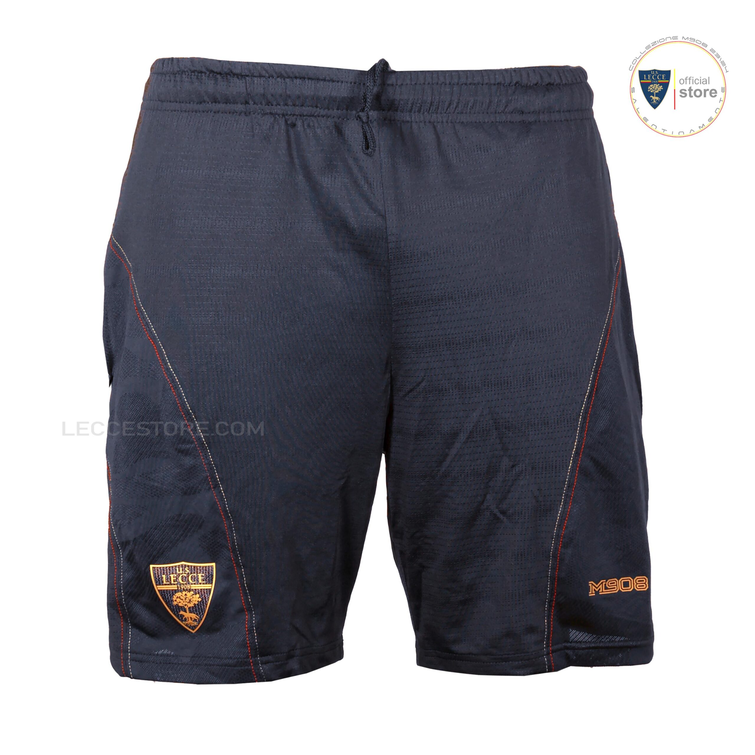 M908 – PANTALONCINO SHORTS BLU ALLENAMENTO 24/25 U.S.LECCE CALCIO