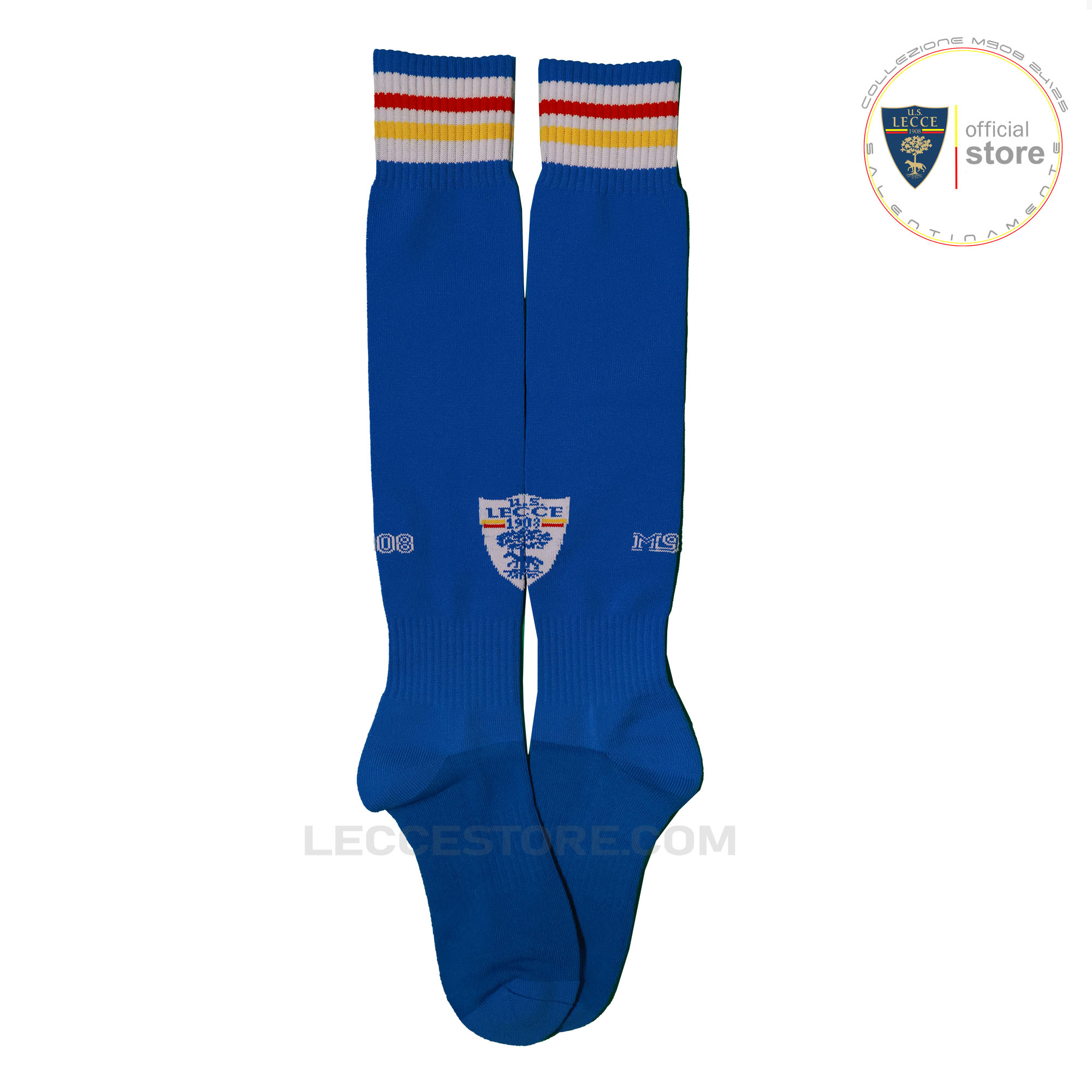 M908 – CALZETTONE U.S.LECCE AZZURRO BLU PORTIERE 24/25